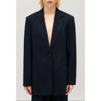 Chaqueta de traje extragrande azul marino