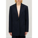 Chaqueta de traje extragrande azul marino