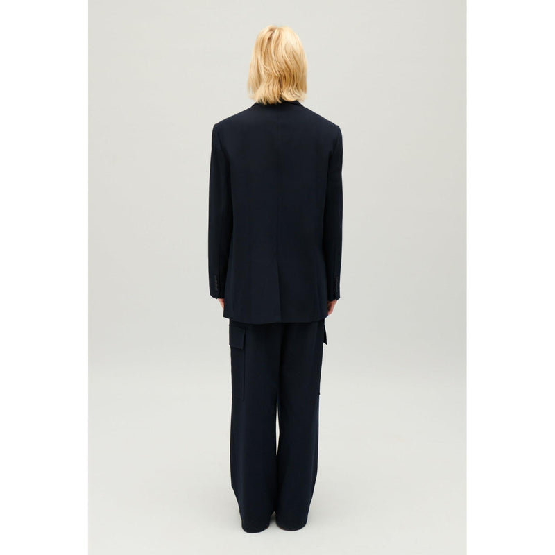 Chaqueta de traje extragrande azul marino