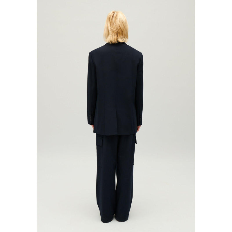 Veste Tailleur Oversize Marine