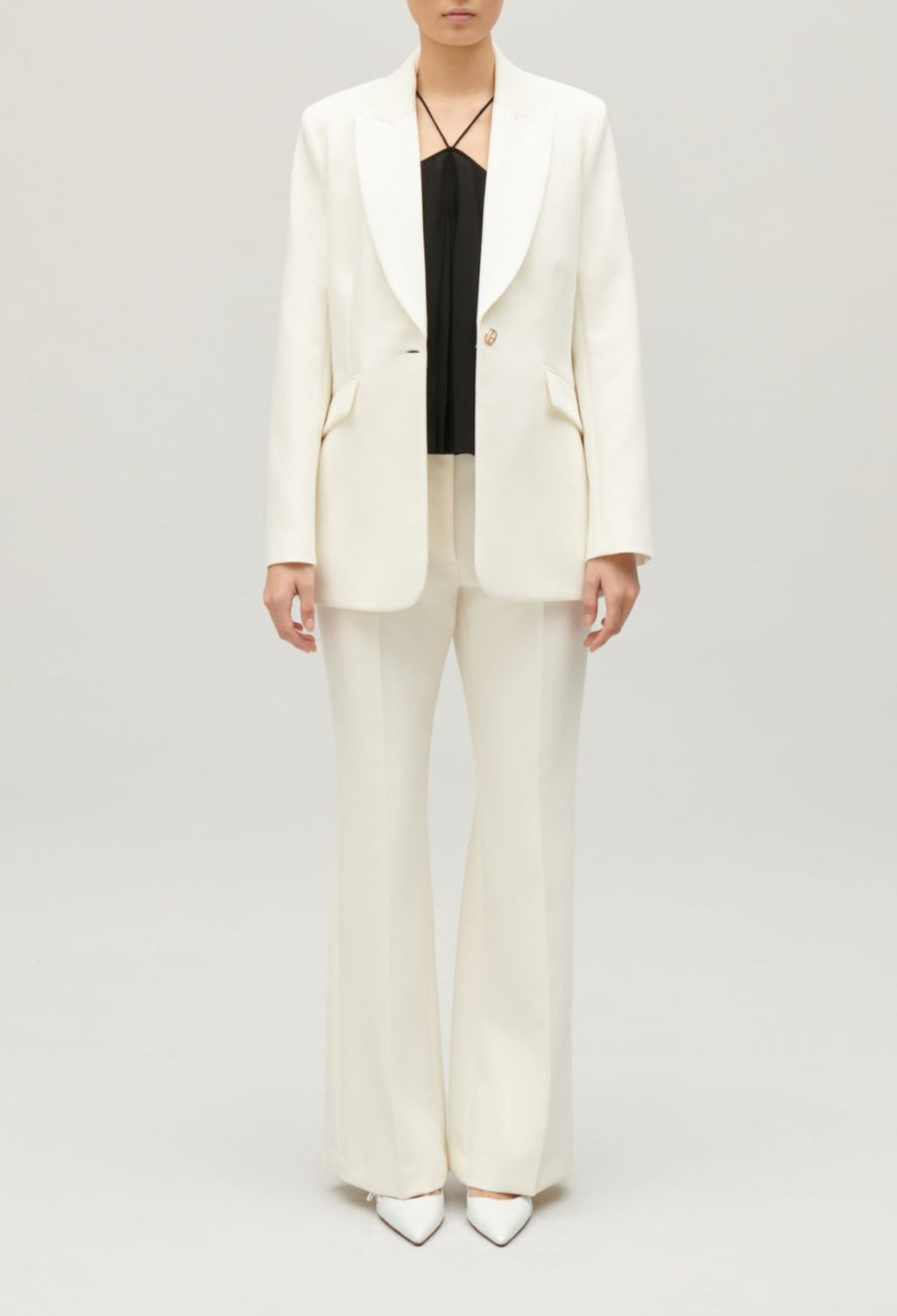 Claudie Pierlot - Blazer - Velvet - White