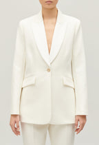 Claudie Pierlot - Blazer - Velvet - White
