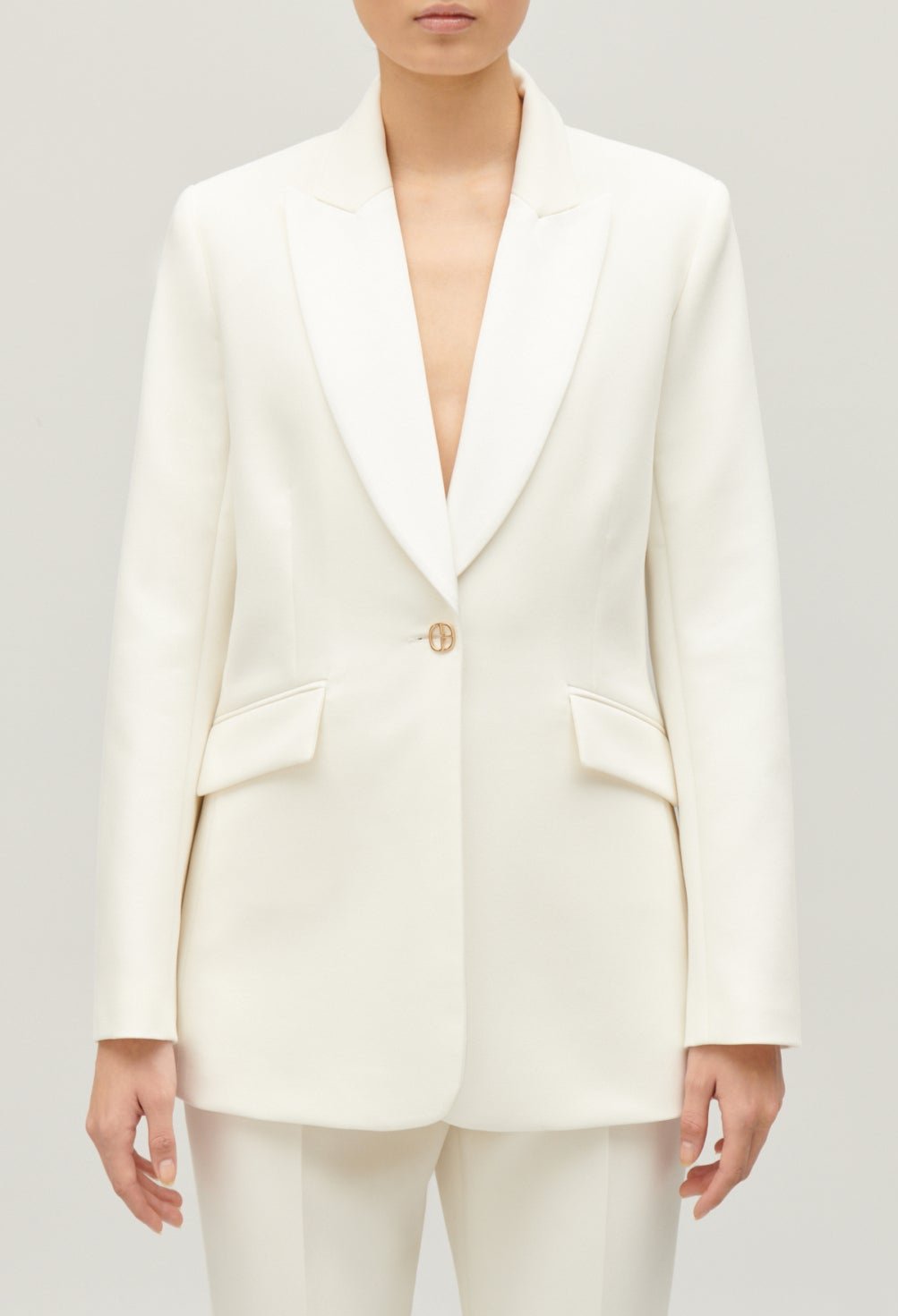 Claudie Pierlot - Blazer - Velvet - White