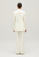 Claudie Pierlot - Veste Tailleur - Velours - Blanc