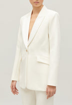 Claudie Pierlot - Blazer - Velvet - White