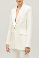 Claudie Pierlot - Veste Tailleur - Velours - Blanc