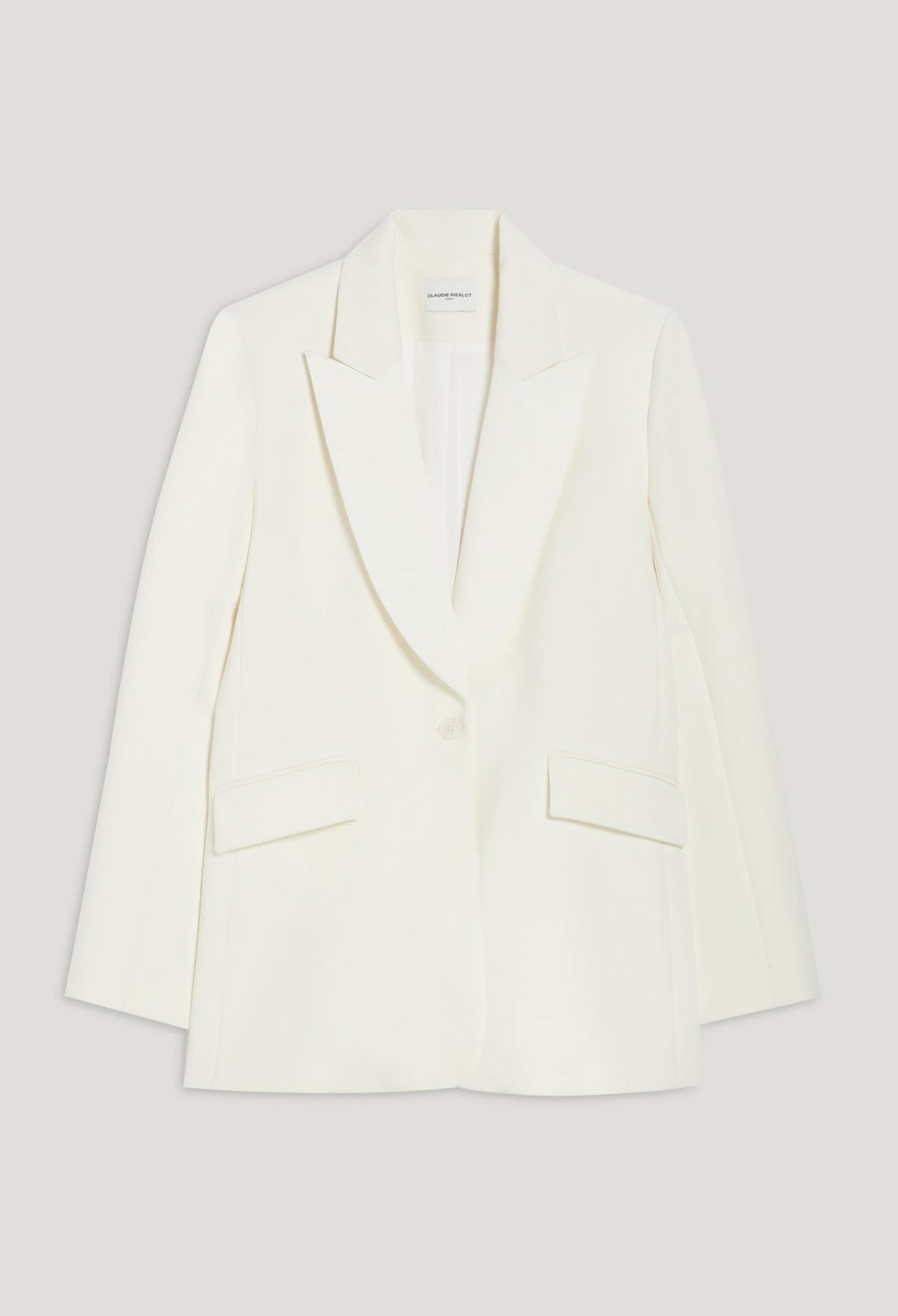 Claudie Pierlot - Blazer - Velvet - White
