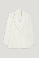 Claudie Pierlot - Veste Tailleur - Velours - Blanc