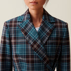 Veste Tailleur Carreaux
