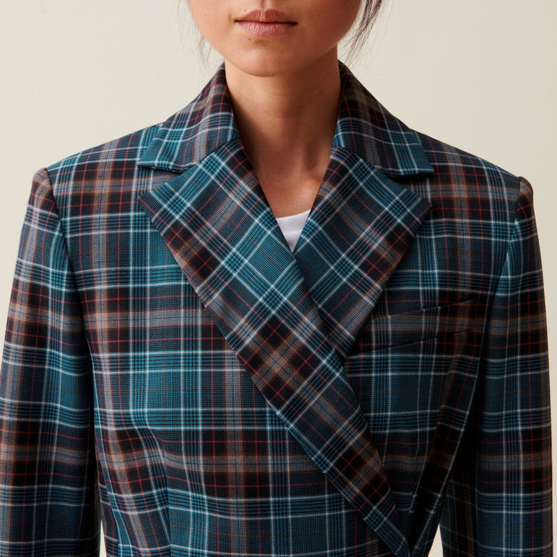 Veste Tailleur Carreaux