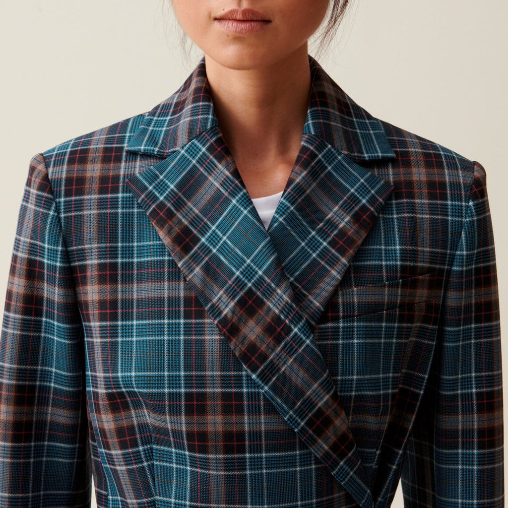 Claudie Pierlot - Checked Tailored Jacket