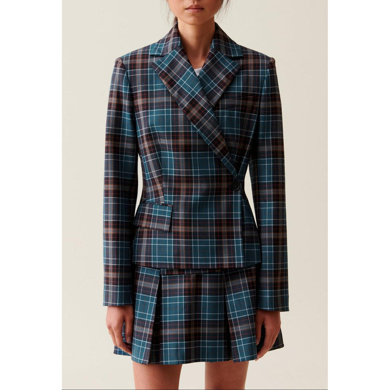 Veste Tailleur Carreaux