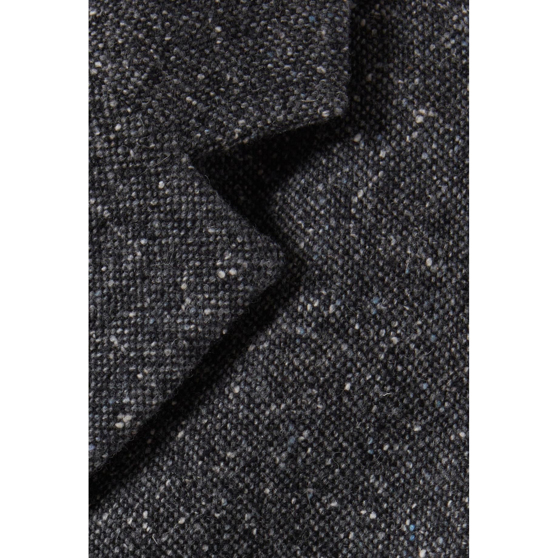 Claudie Pierlot - Chaqueta Tweed Gris de Lana Mezclada