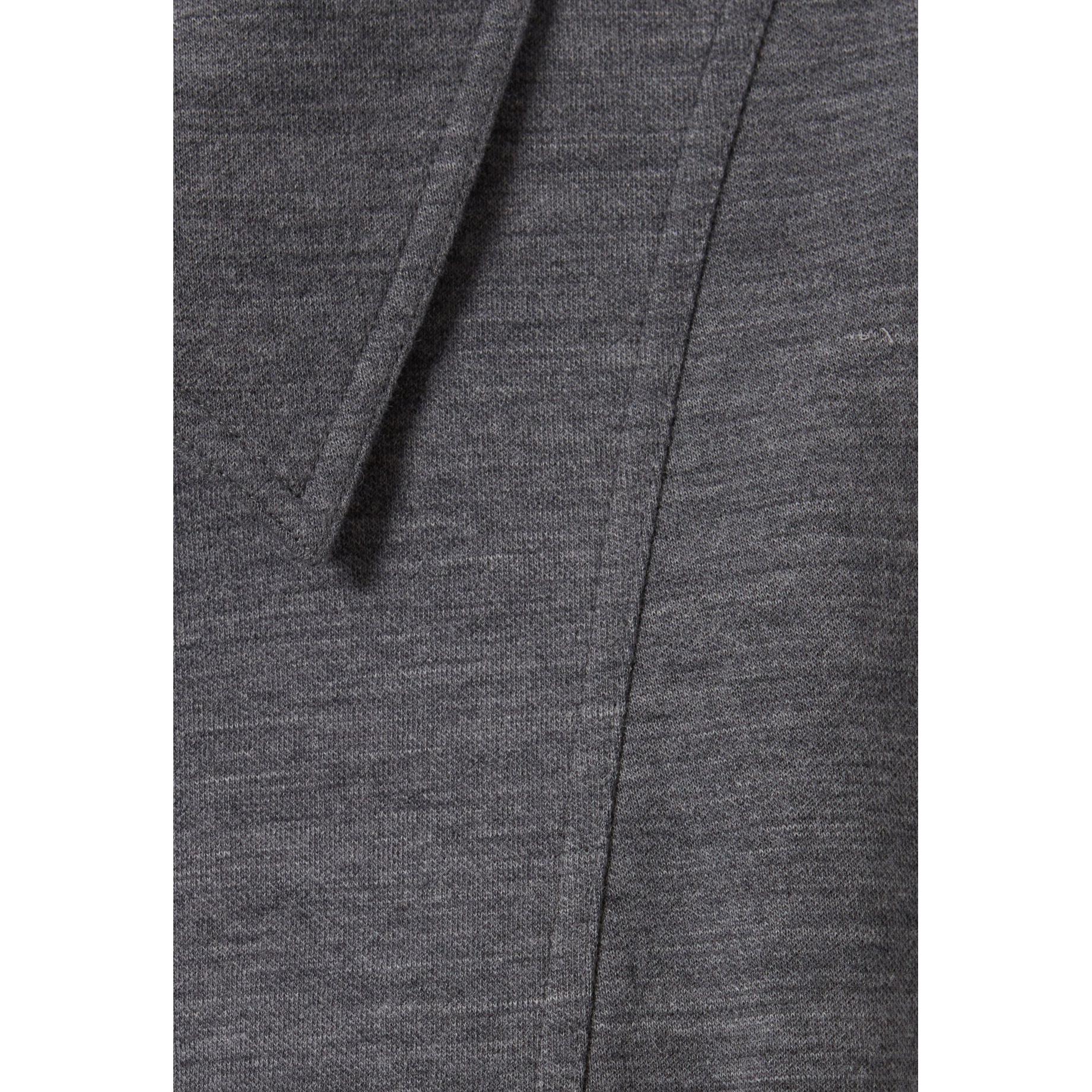 Veste Cintrée Zippée Grise