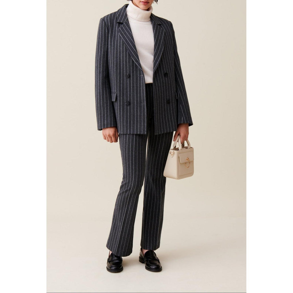 Chaqueta Sastre de Rayas Oversized