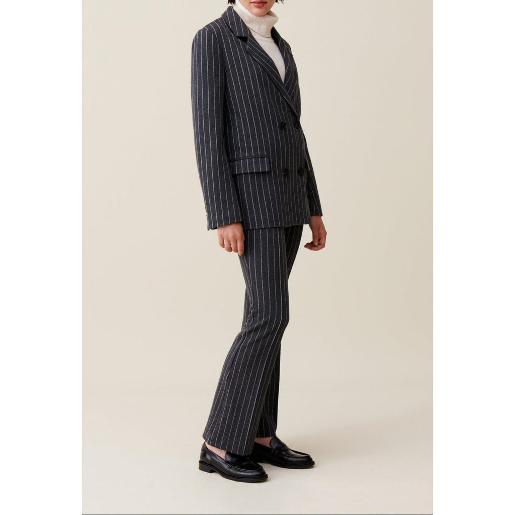 Claudie Pierlot - Oversized Striped Tailored Jacket