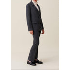 Claudie Pierlot - Oversized Striped Tailored Jacket