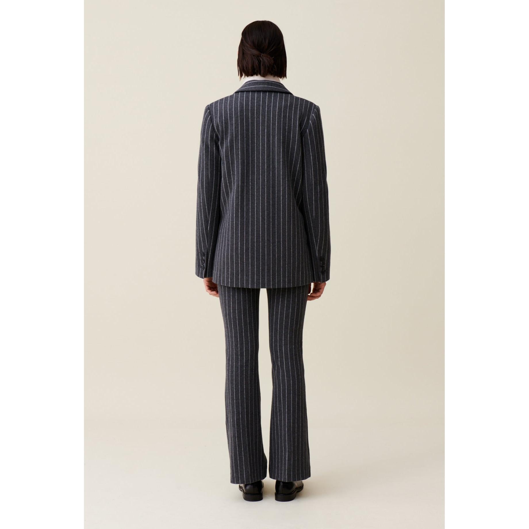 Claudie Pierlot - Oversized Striped Tailored Jacket