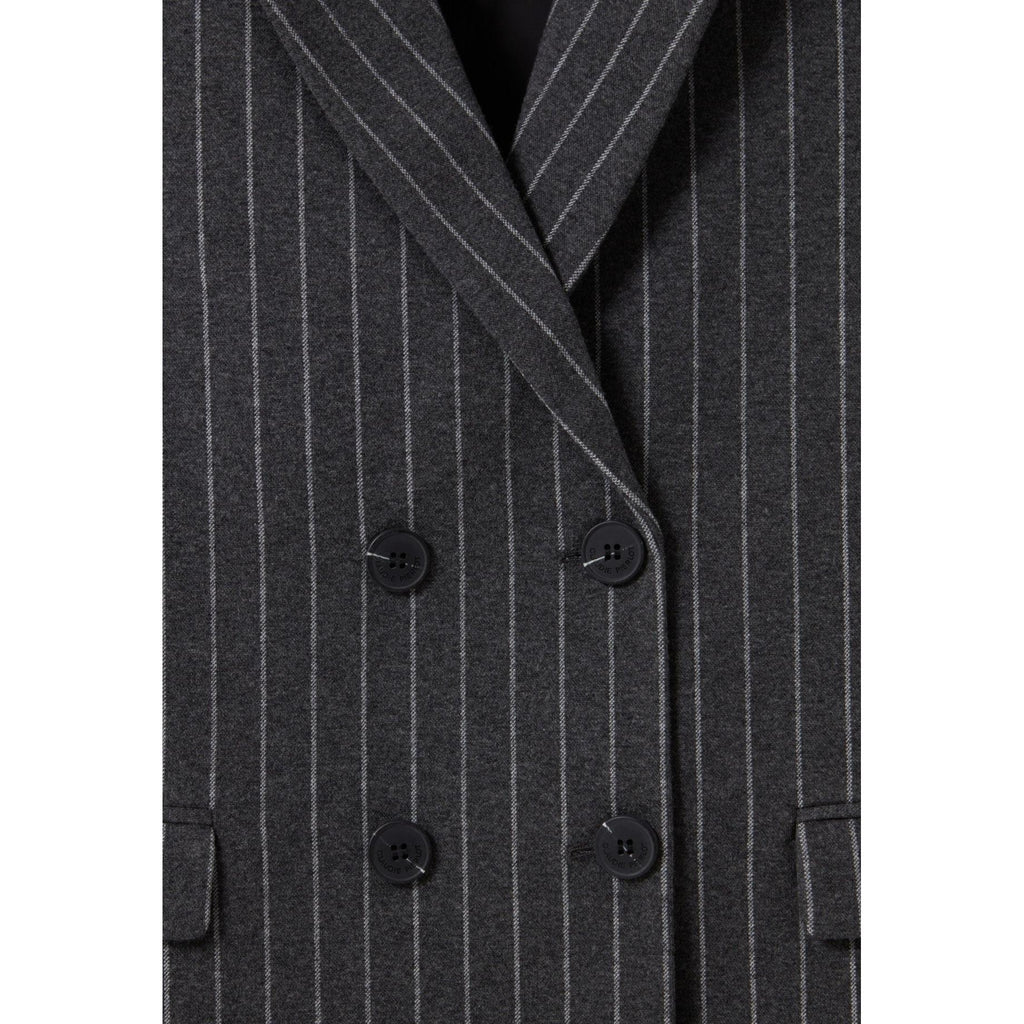 Claudie Pierlot - Oversized Striped Tailored Jacket