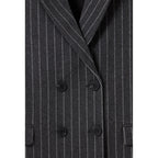 Claudie Pierlot - Oversized Striped Tailored Jacket