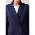 Claudie Pierlot - Double-Breasted Tailored Jacket Navy