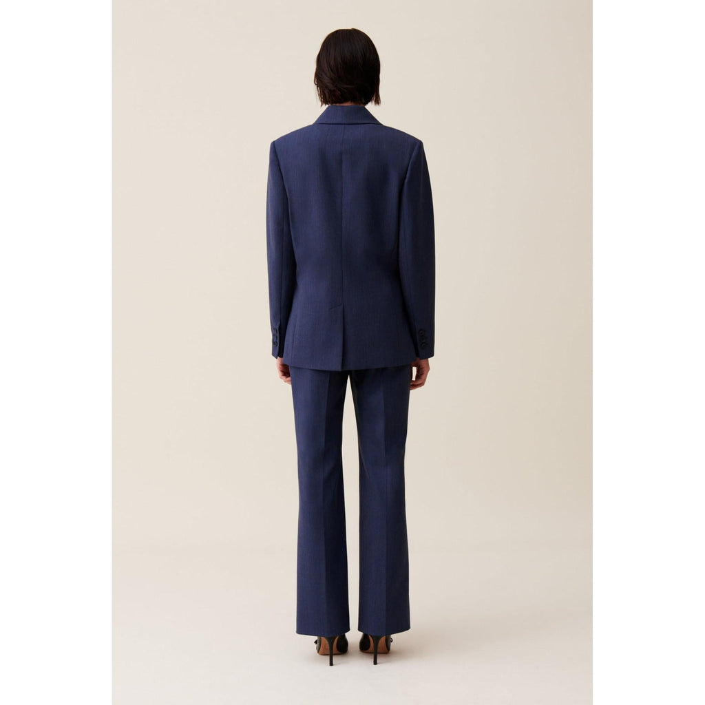 Claudie Pierlot - Double-Breasted Tailored Jacket Navy