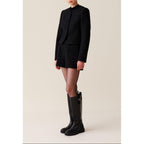 Claudie Pierlot - Black Straight Tweed Jacket