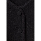 Claudie Pierlot - Black Straight Tweed Jacket