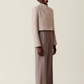 Claudie Pierlot - Cropped Jacket with Stand-Up Collar