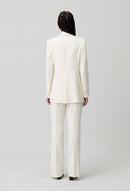 Blazer Velours Blanc