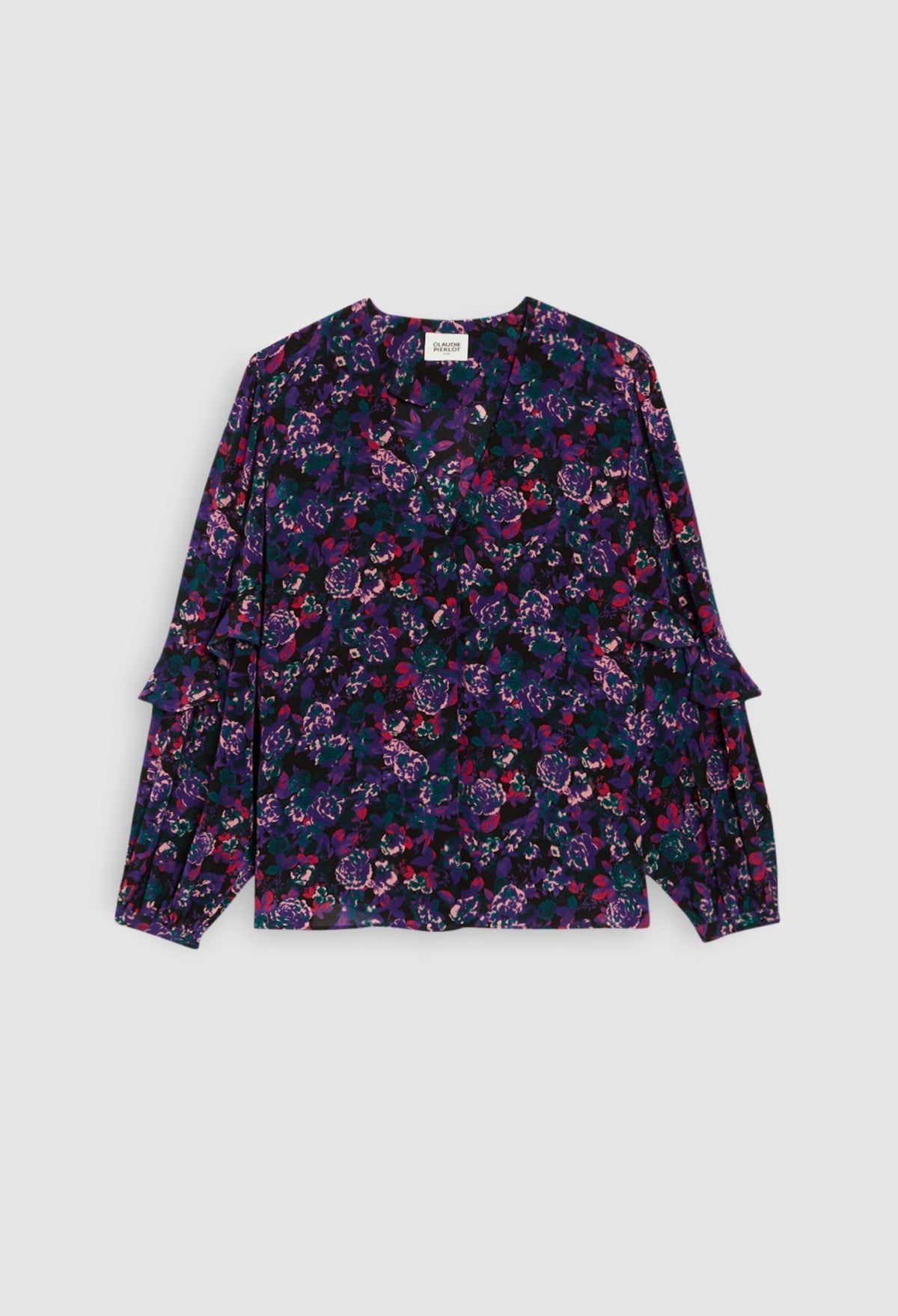 Claudie Pierlot – Top – Blandine – Print Fonce