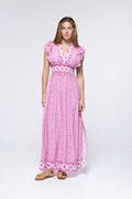Robe Clemence - Pink Lotus