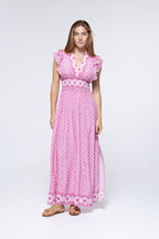 Robe Clemence - Pink Lotus