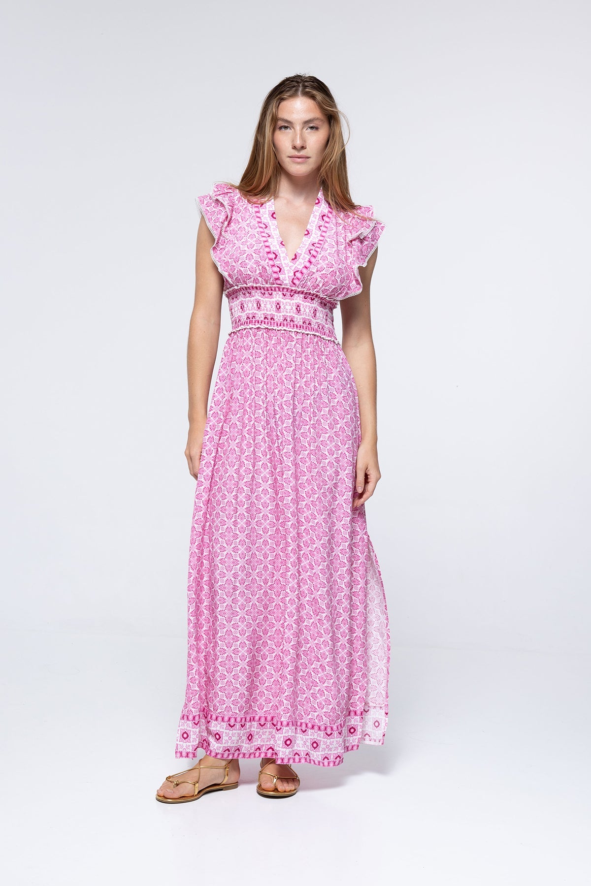 Robe Clemence - Pink Lotus