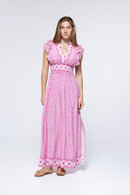 Robe Clemence - Pink Lotus