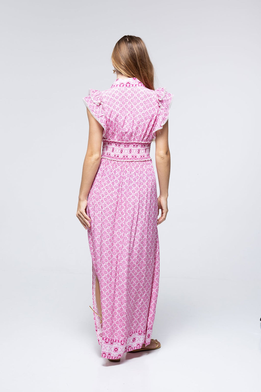 Robe Clemence - Pink Lotus