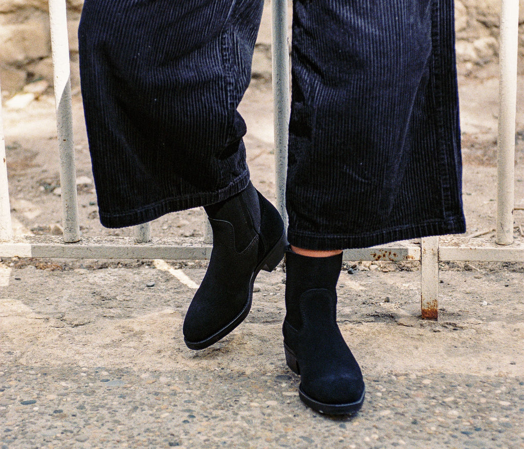 Bottines Clint - Velours Rouille - Mixte