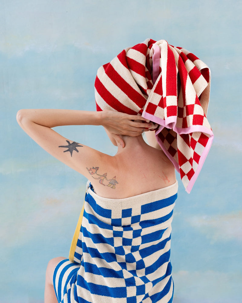 Serviette Clubhouse - Coloris Et Taille Au Choix