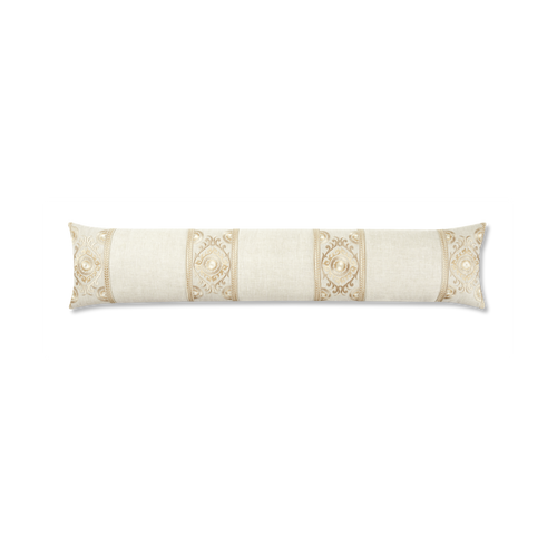 Coussin - Sky Cocoon - Lin Naturel - Suzani Champagne