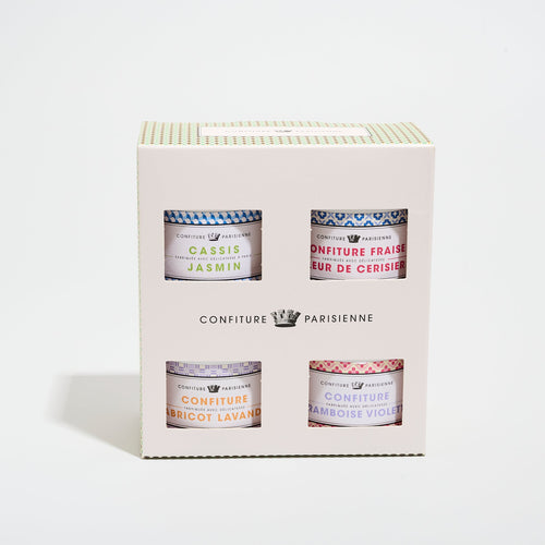 Coffret Casis Jasmin/Fraise Cerisier/Abricot Lavande/Framboise Violette