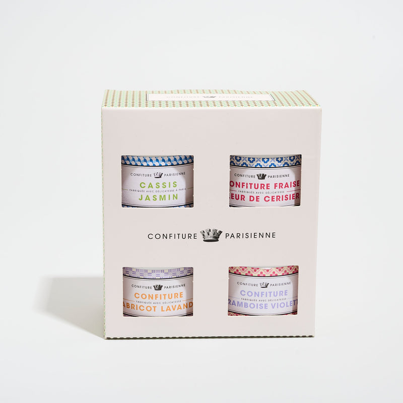 Coffret Casis Jasmin/Fraise Cerisier/Abricot Lavande/Framboise Violette