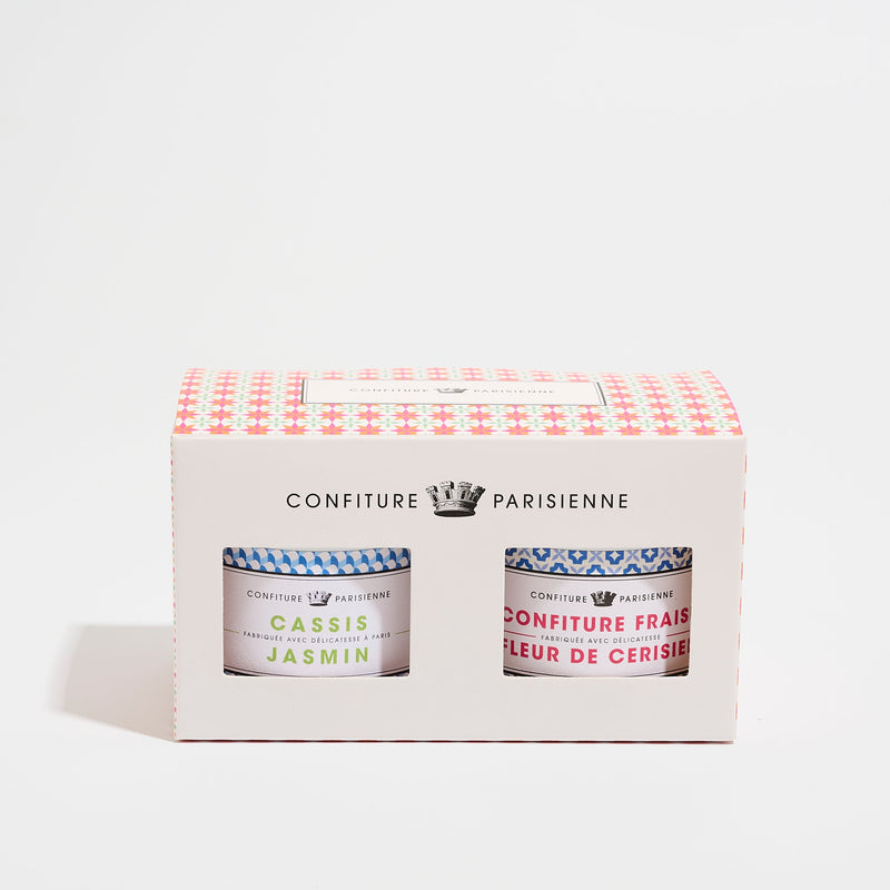 Coffret 2X100G Fraise Fleurs Cerisier Et Cassis Jasmin