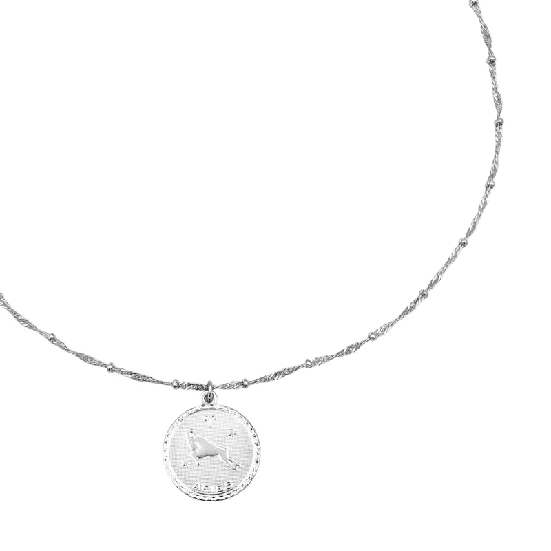 Collier Astro - Bélier - Rhodié