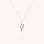Collier Charms Snake — façonné à la main à Paris