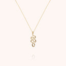 Collier Charms Snake — façonné à la main à Paris