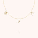 Collier Charms Wish Me Luck initiale Atelier Paulin