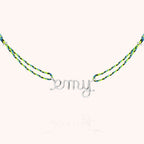 Collier Cordon Slim Knot Personnalisé — bijou artisanal collier livraison express