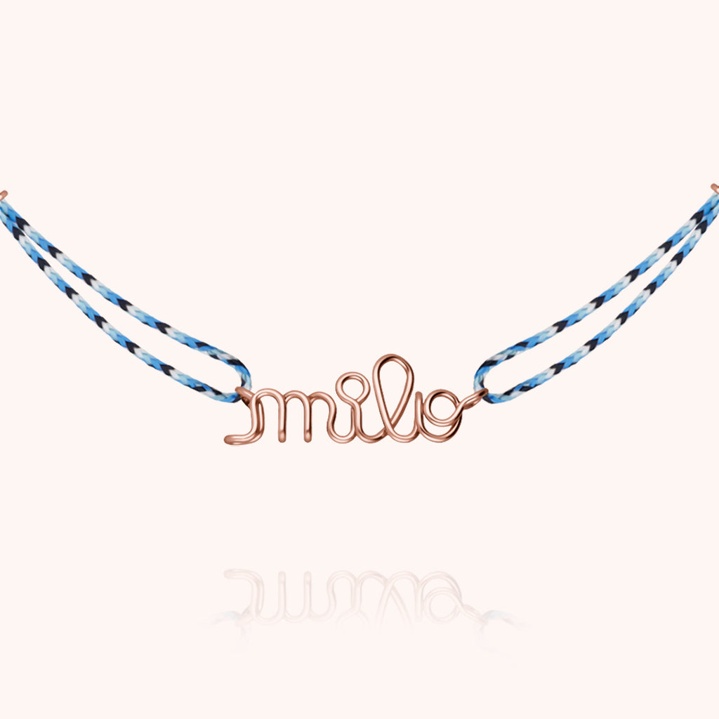 Collier Cordon Slim Knot Personnalisé personnalisable — cadeau de luxe artisanal