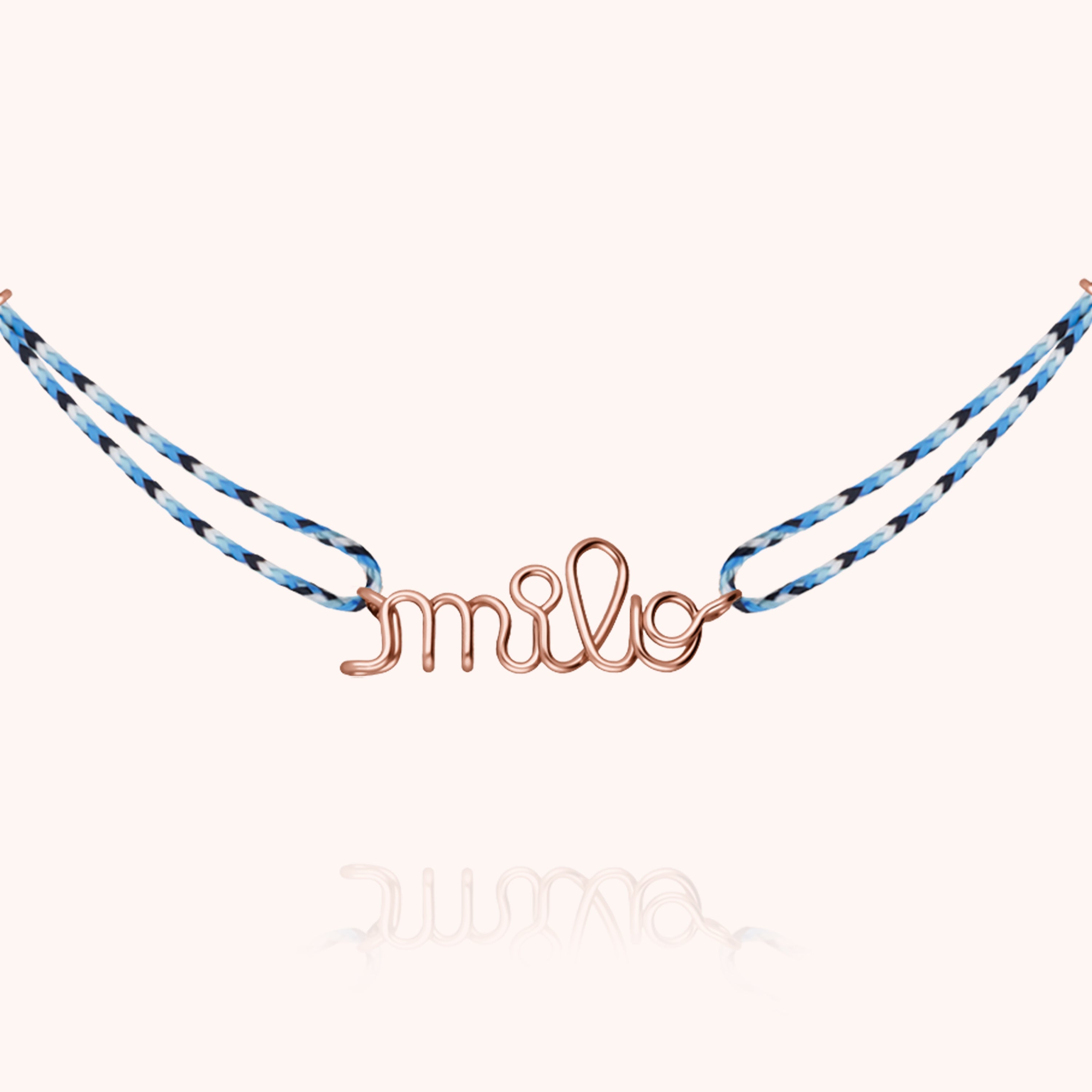 Collier Cordon Slim Knot Personnalisé personnalisable — cadeau de luxe artisanal