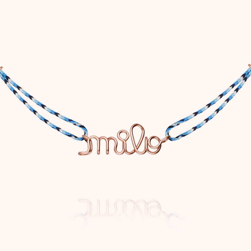 Collier Cordon Slim Knot Personnalisé personnalisable — cadeau de luxe artisanal